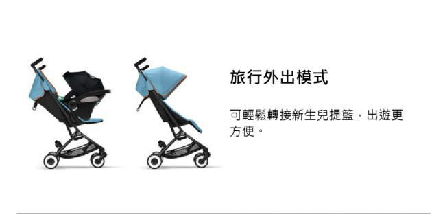 Cybex Libelle德國藍色推車 3